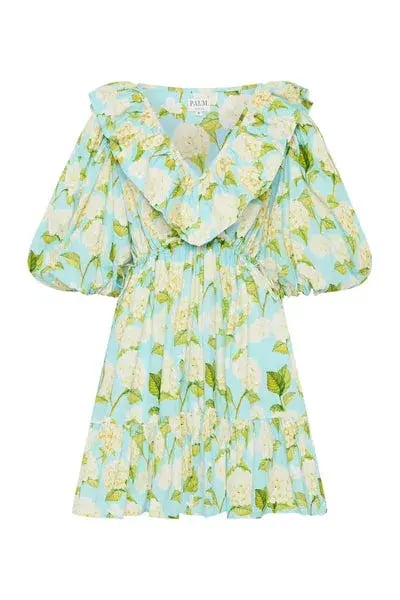 Palm Noosa Sofia Dress in Blue Hydrangea Size 8 photo 5