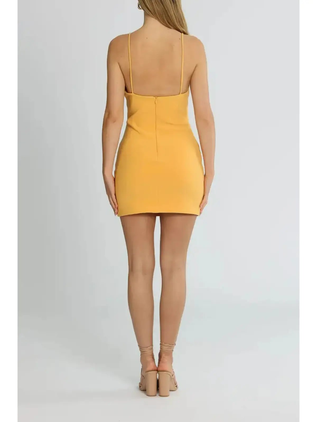 Bec & Bridge Cammi Mini Dress Orange Size AU 6 photo 3