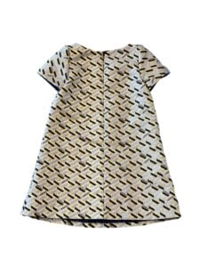 Versace Gold Greca-Print Dress photo 2