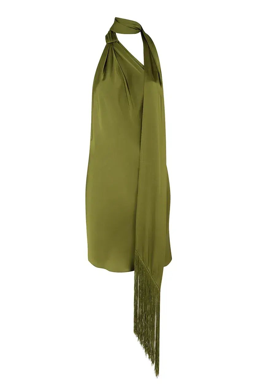 Rat & Boa  Serafina Dress Green Size 8 photo 2