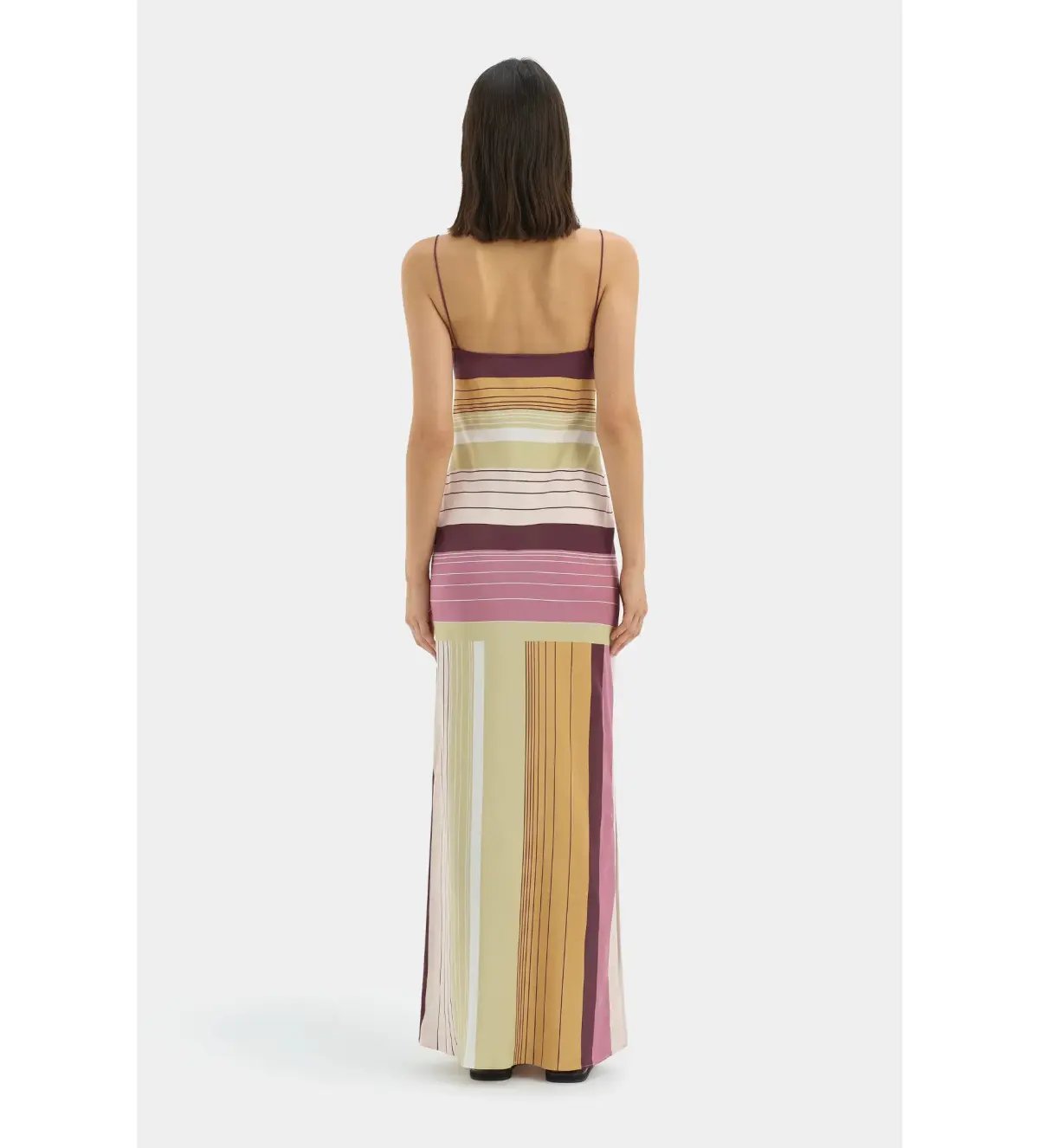 Sir the Label Fontana Slip Maxi Dress Elisa Stripe Size 1 AU 8 photo 4