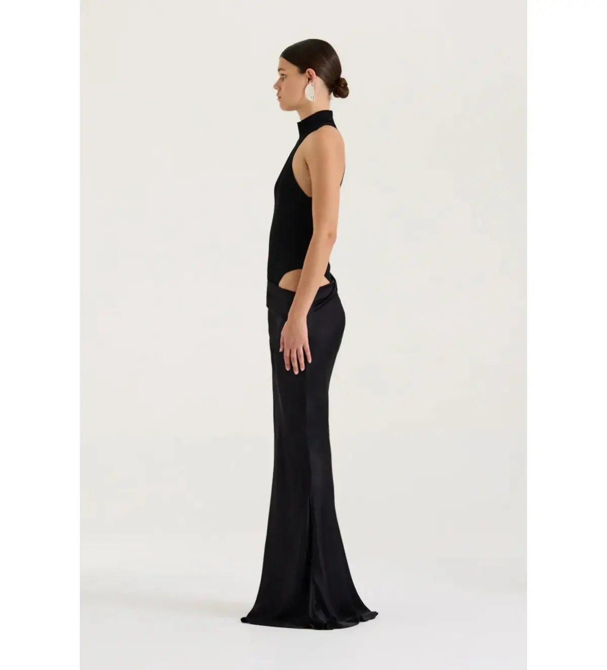 Henne Soraia Maxi Dress Black Size L AU 12 photo 3