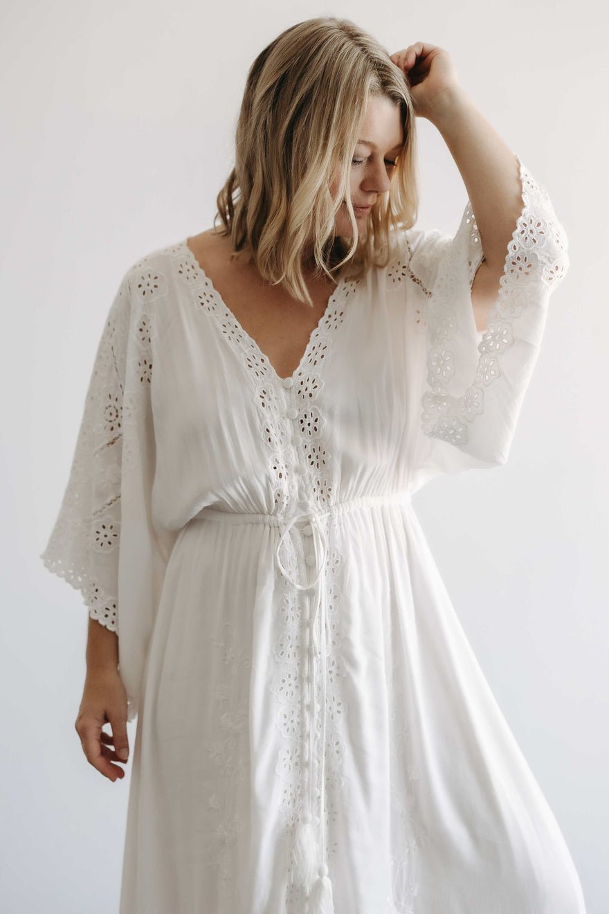 Fillyboo Cleo Embroidered Maxi Dress photo 2