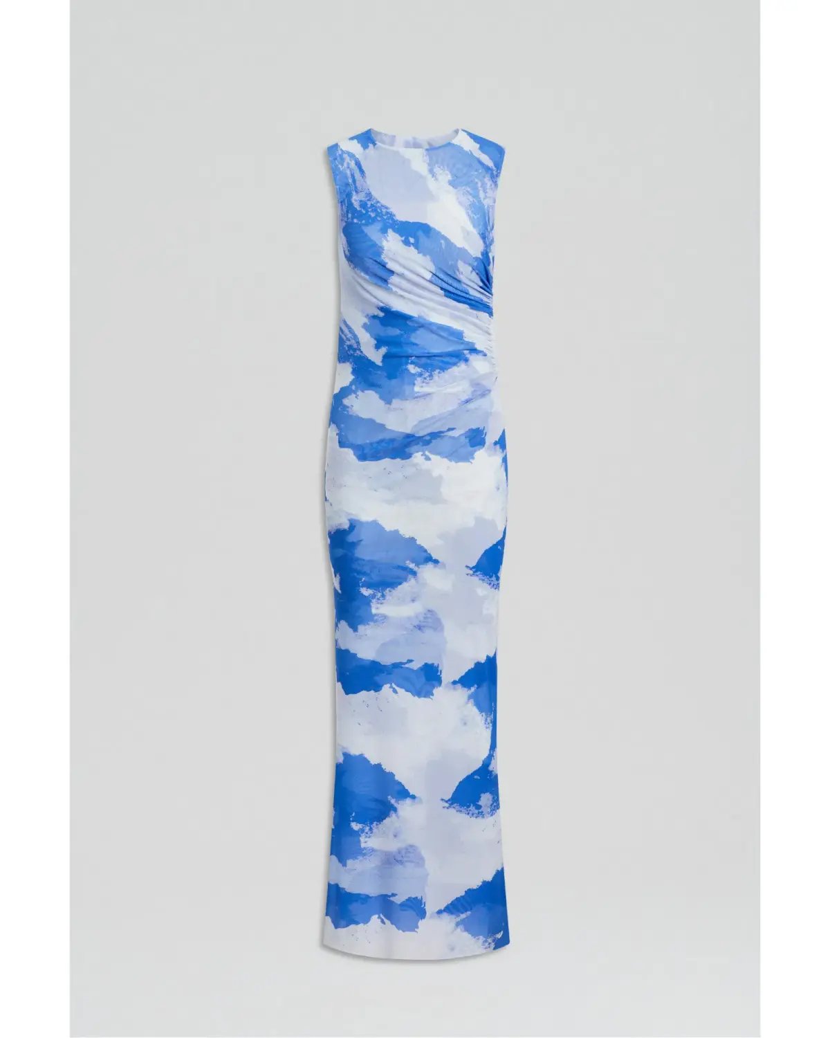 Scanlan Theodore Italian Cloud Print Dress Blue Size AU 6 photo 4
