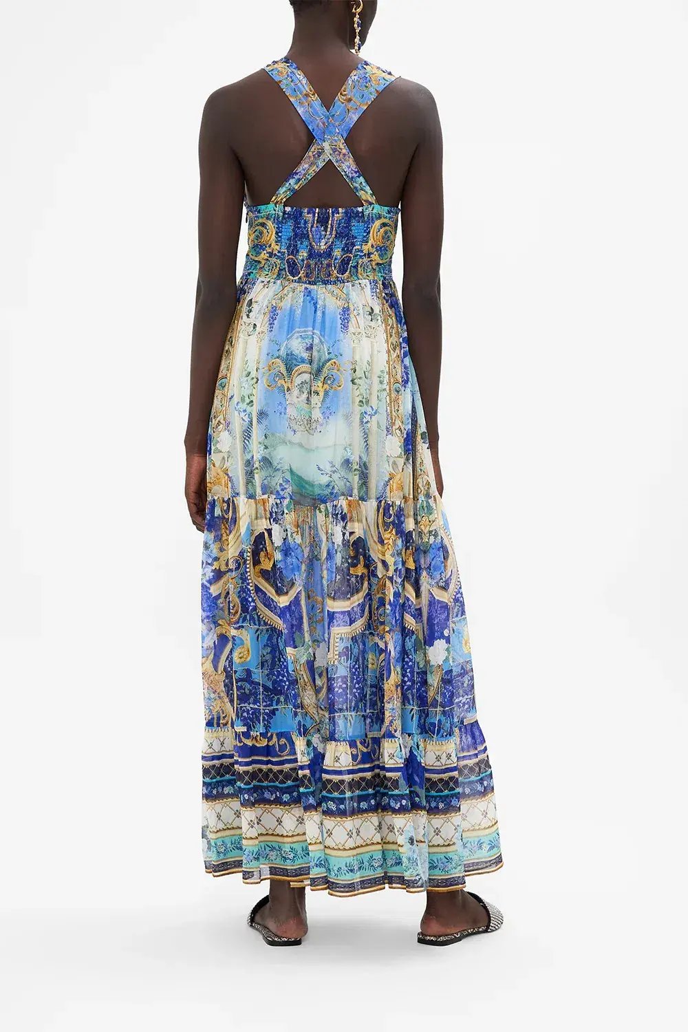 Camilla Views of Vesuvius T Back Gathered Panel Dress Size M / AU 12 photo 3