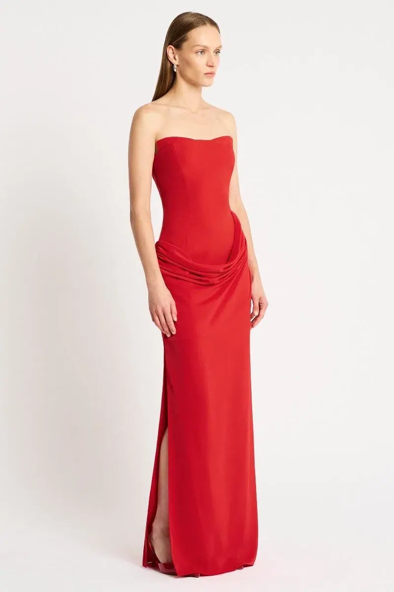 Sass & Bide Kahlo Red Dress Size AU 6 photo 2