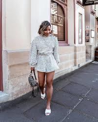 SHONA JOY | Maxwell Funnel Neck Sweater & Paperbag Shorts | Size 6 photo 2