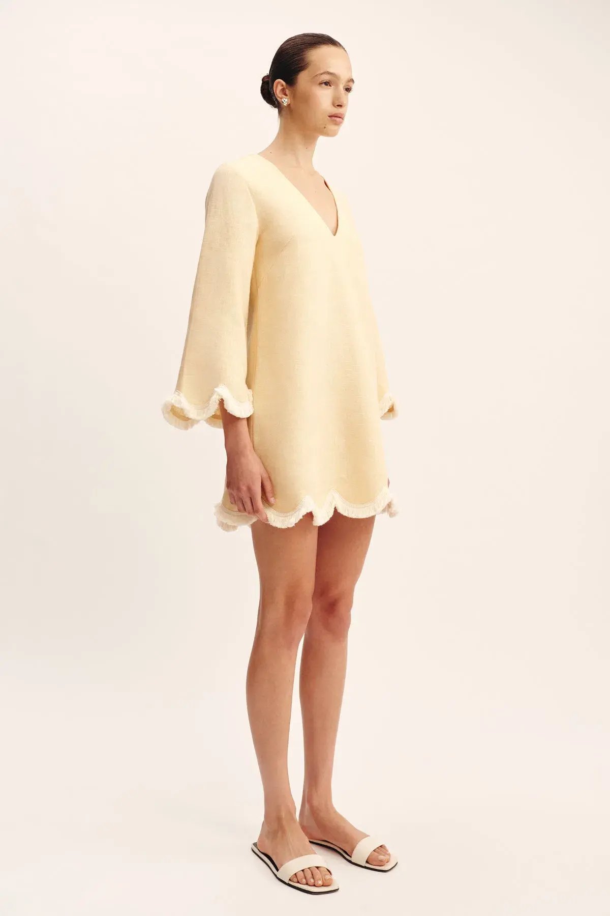 Posse the Label Essie Mini Kaftan Dusty Citron Size 10 photo 5
