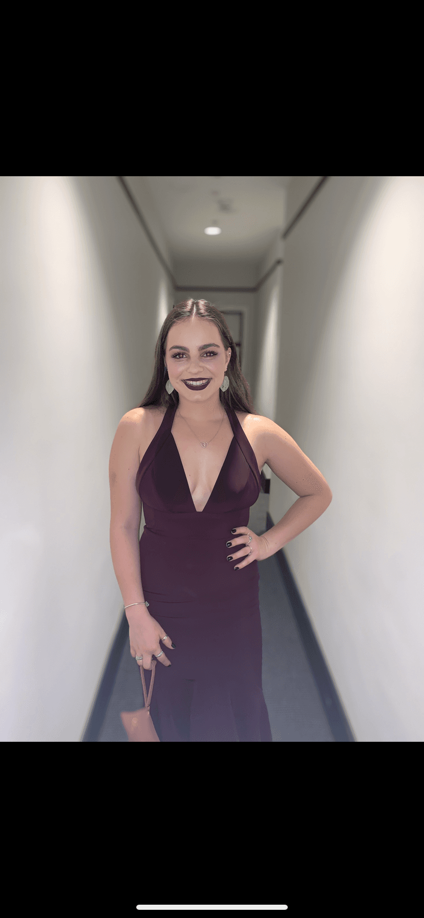 Sheike Wine Dress photo 2