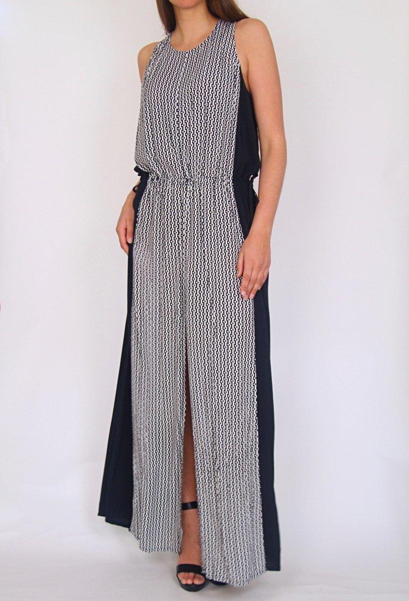 Sass & Bide rhythm and blues maxi grey print sz 8 photo 3