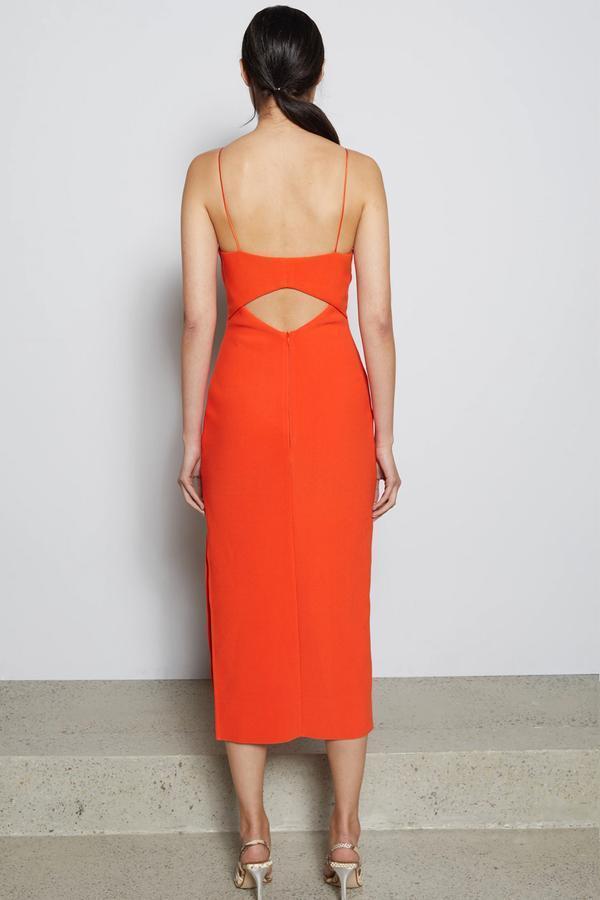 Bec & Bridge Ulla Cut Out Midi Dress Size 8 photo 2