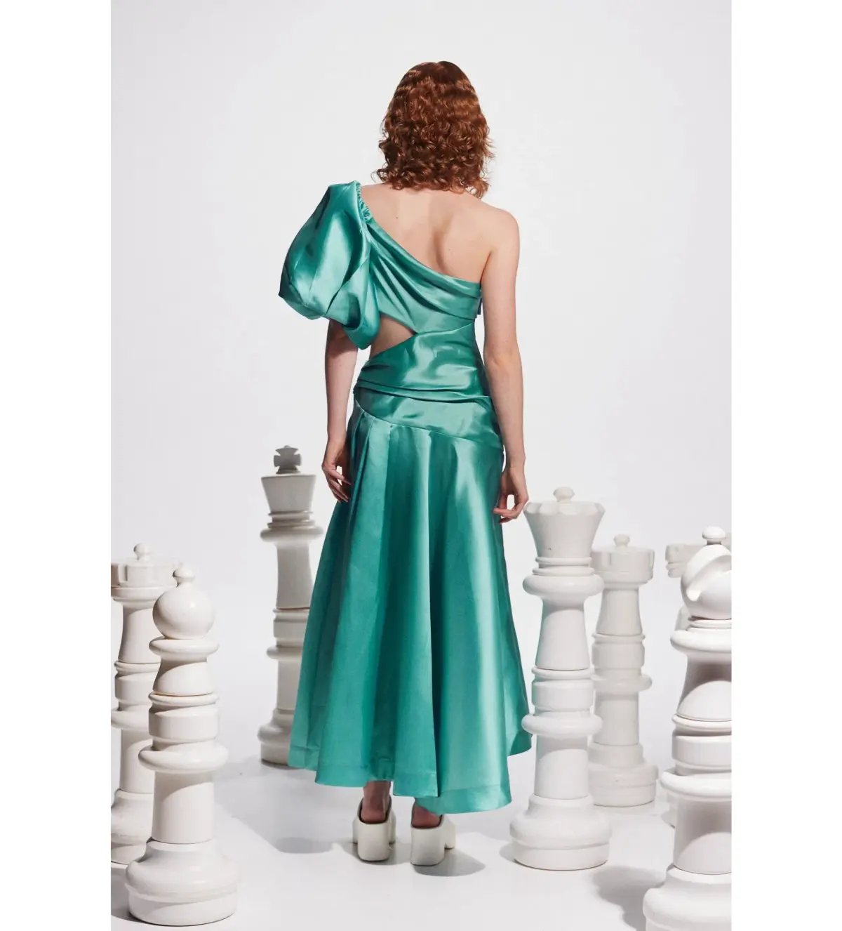 Alemais Regent Jade Gown in Green Size 6 photo 3