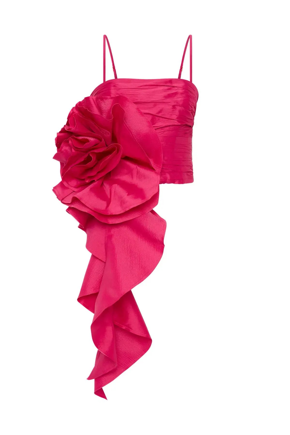 Aje Potion Spiral Top And Mini Skirt Set Rich Magenta Size 8 photo 5