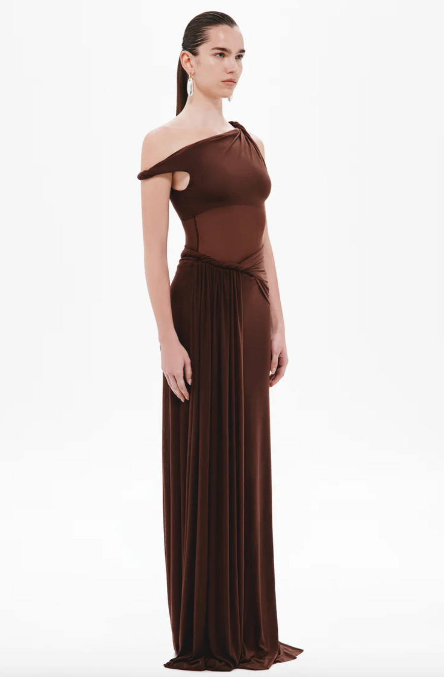 SISAL MESH DRESS BY MISHA BROWN photo 7