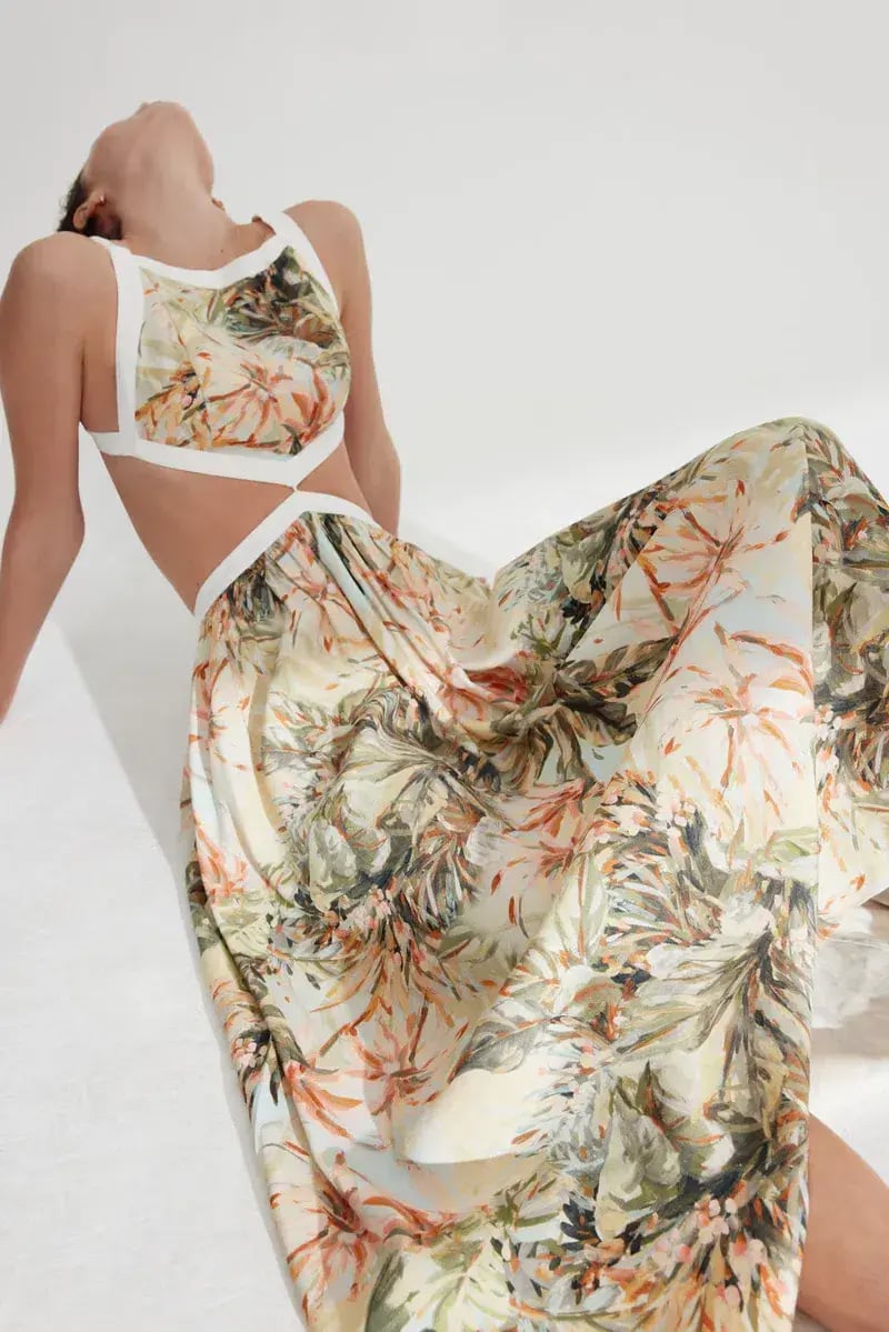 Significant Other Marino Dress Floral Print Size 6 photo 4