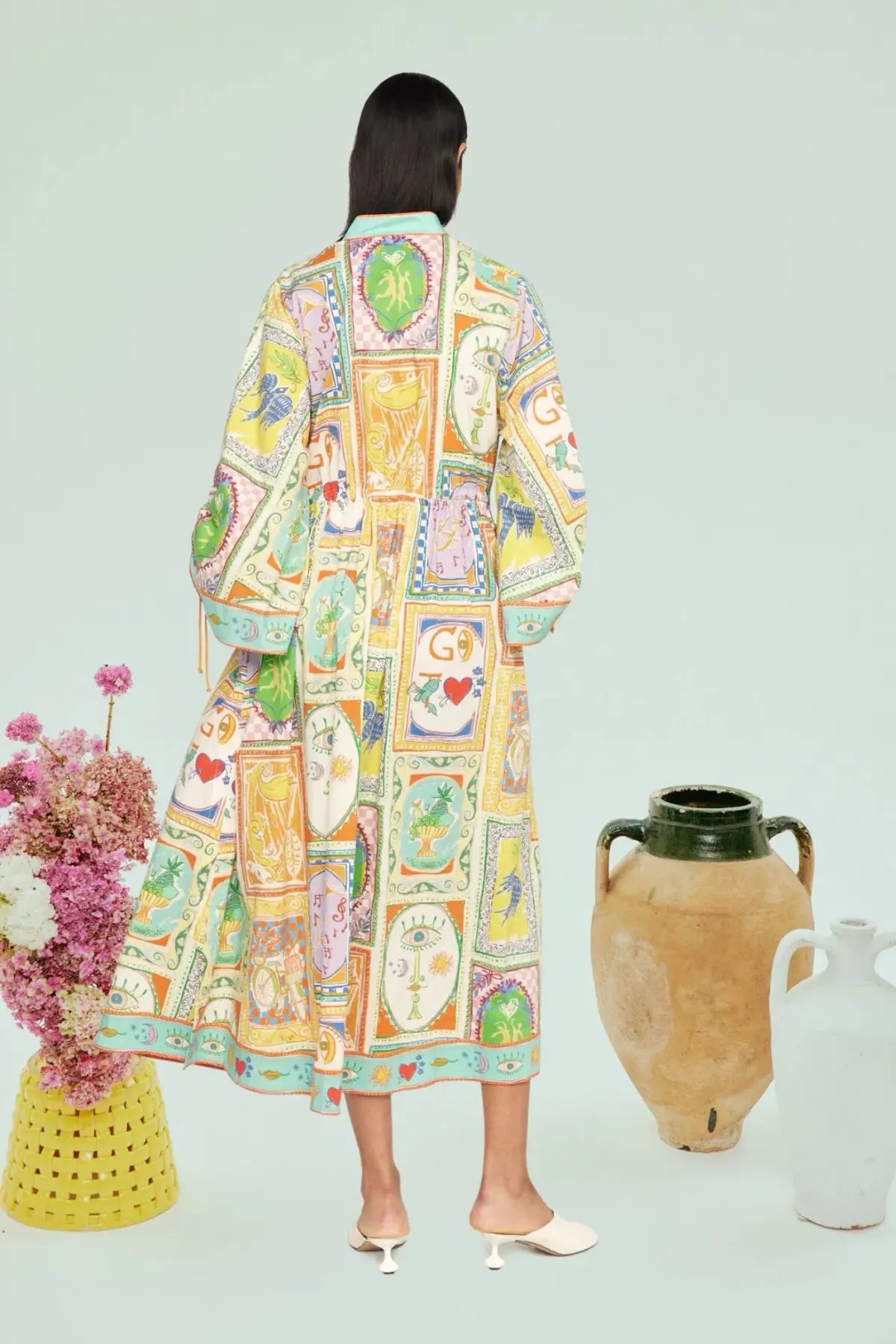 Alemais Holiday Go-To Shirtdress midi SIZE 16 photo 2