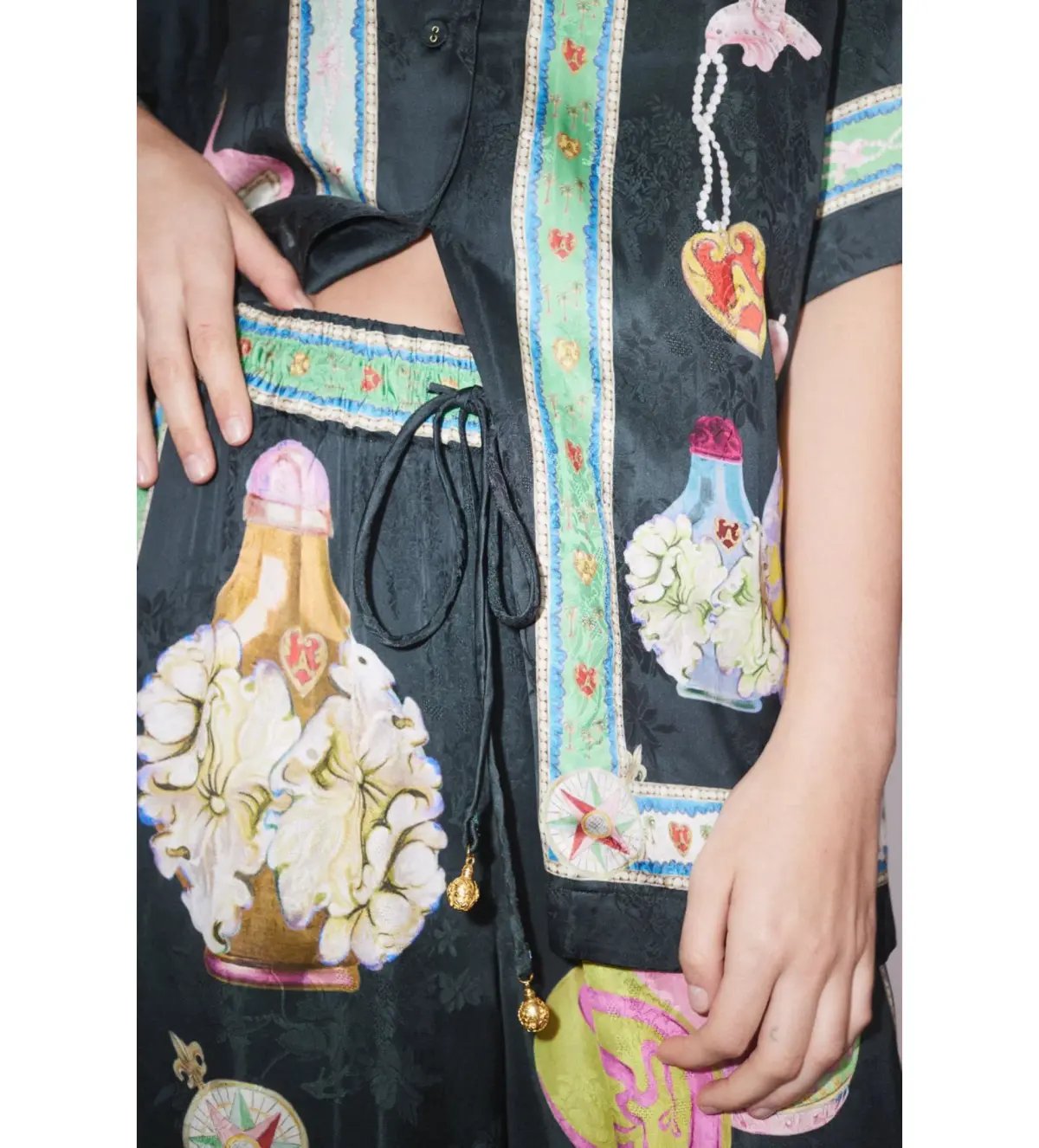 Alemais Royal Shirt and Pant Size 14 Set Print photo 2
