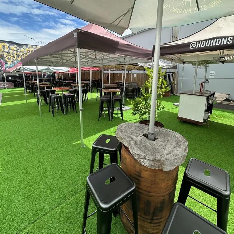 Entire Beer Garden at Hound and Stag Brewing Co photo 4