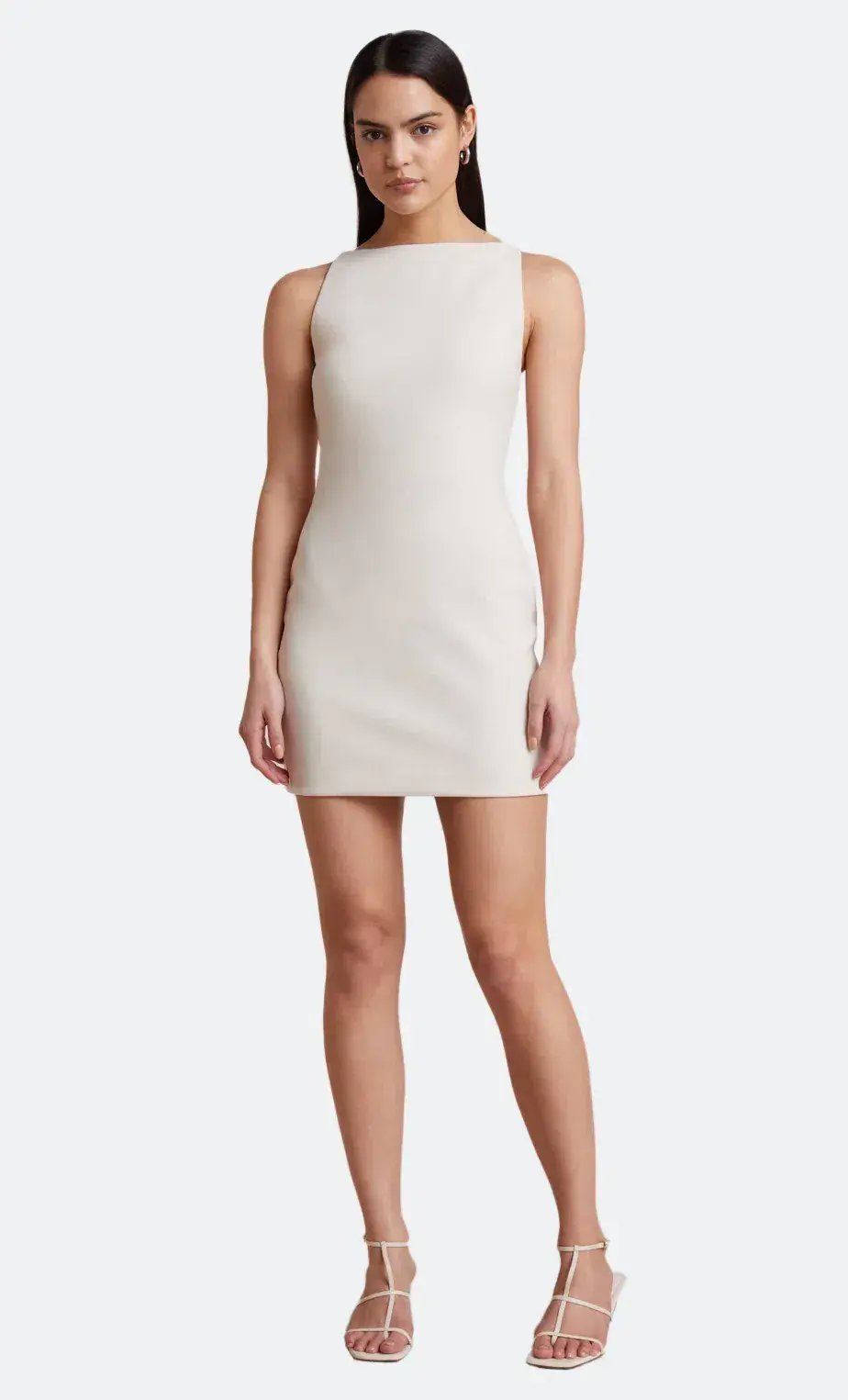 Bec & Bridge Clover Mini Dress in Vanilla Bean Cream Size AU 8 photo 3