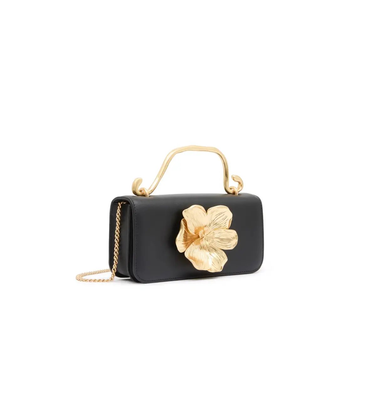 Aje Alessia Flower Clutch Black photo 2