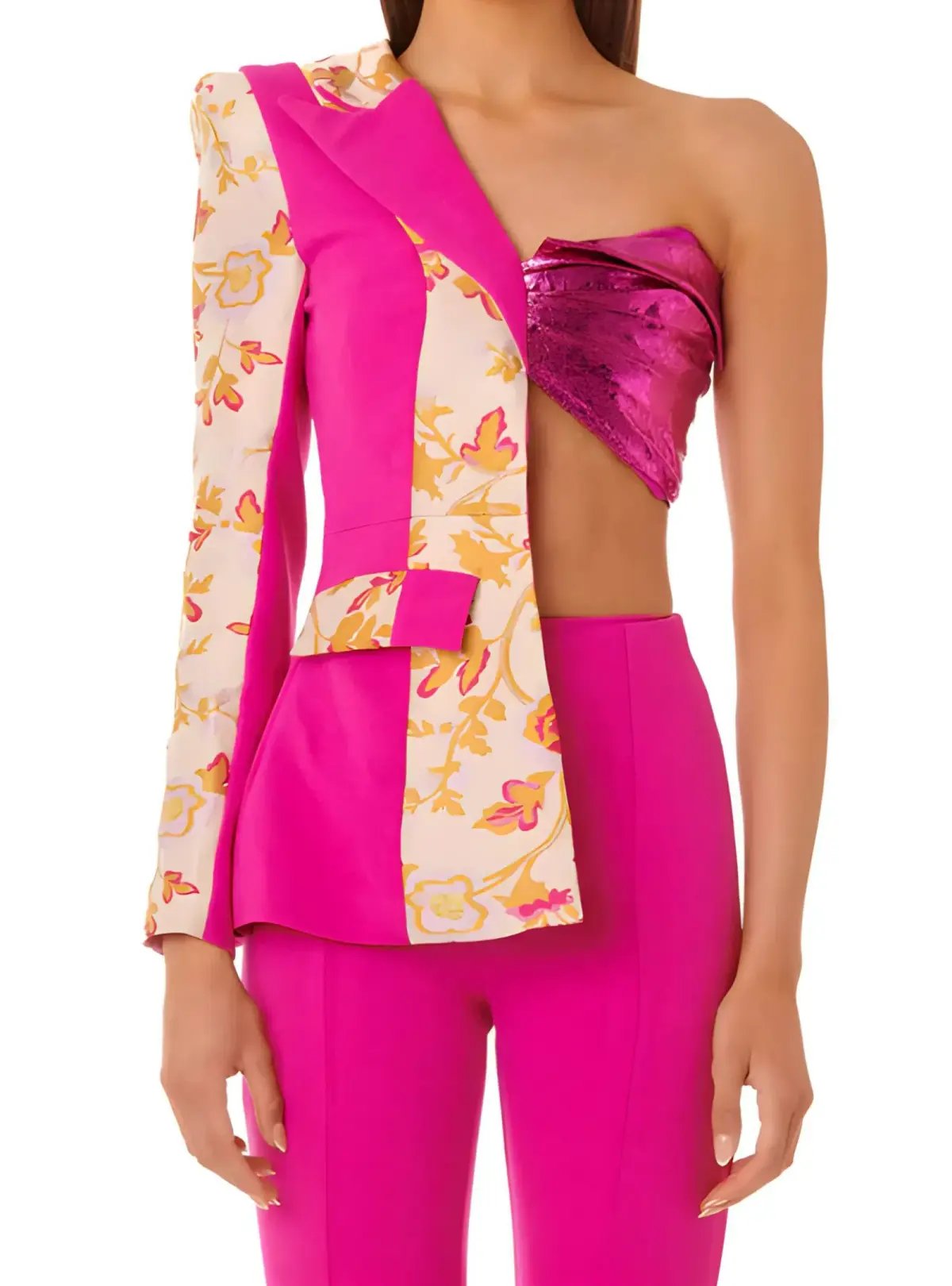 Eliya the label Nova Blazer Fuchsia Size AU 6 photo 2