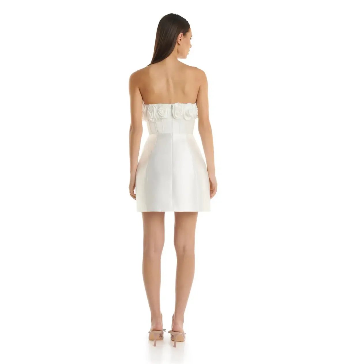 Eliya The Label Tehanni Dress in White Size AU 8 photo 2