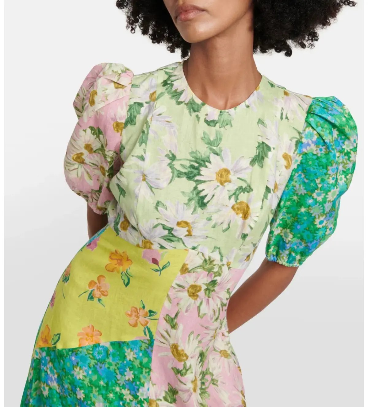 Alemais Kenzie Midi Dress Multi/Floral Size 16 photo 2