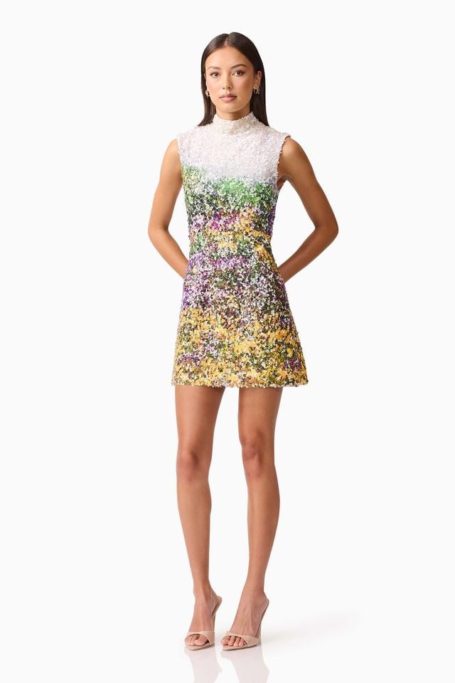 Elliatt Arden Mini Dress - Multi photo 4