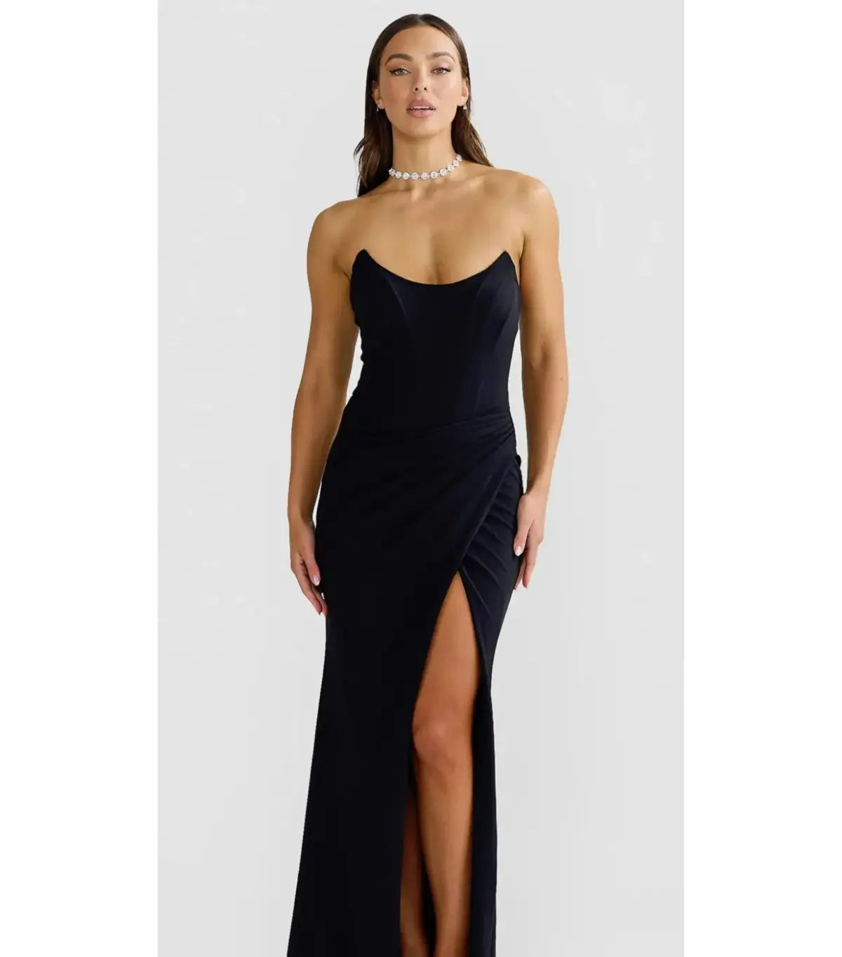 Derma Department Cartia Gown Black Size AU 8 photo 2