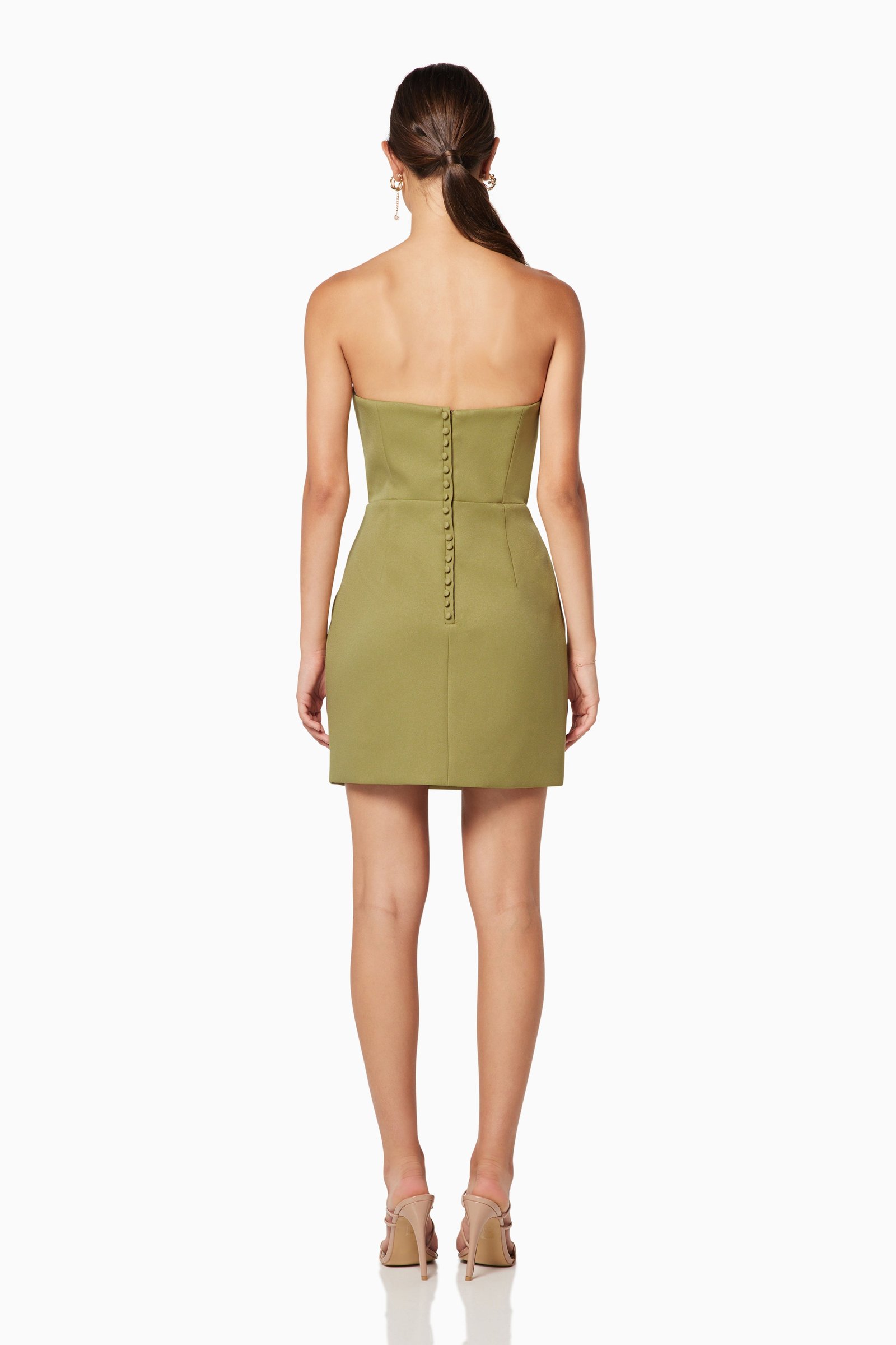 ELLIATT VEIDA DRESS - OLIVE photo 3