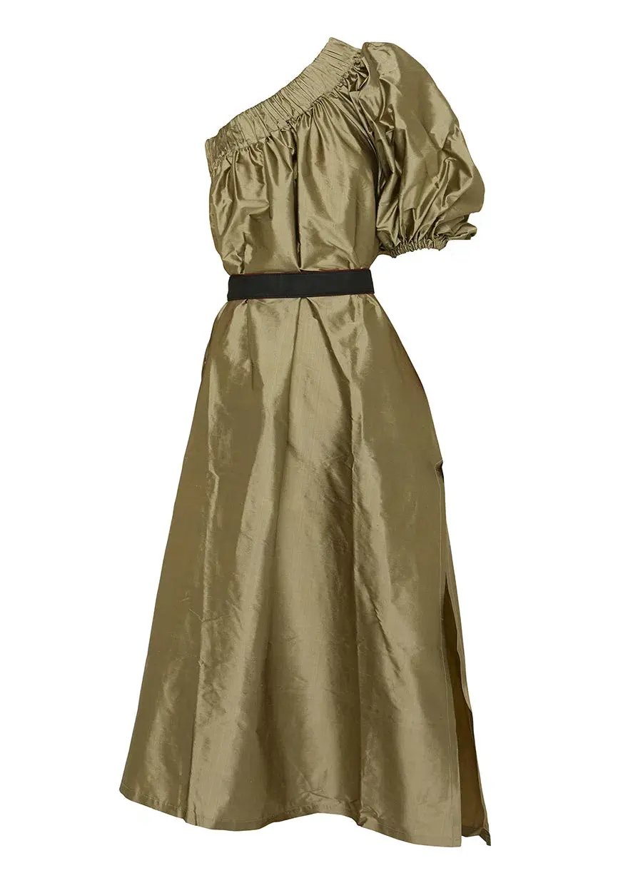 ARTCLUB Aster Dress Sage  One Size photo 2