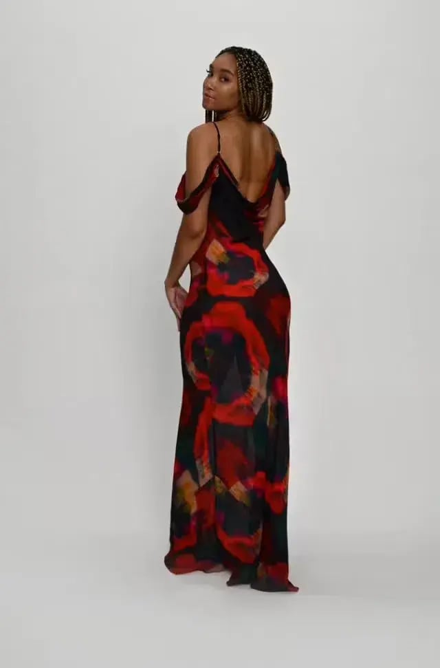 Rat & Boa Adriana Dress Multi Size 6 photo 4