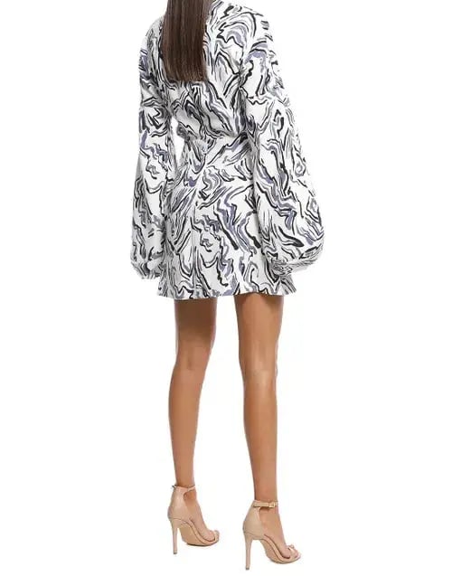 Camilla & Marc Fonda Mini dress Grey Size AU 12 photo 2