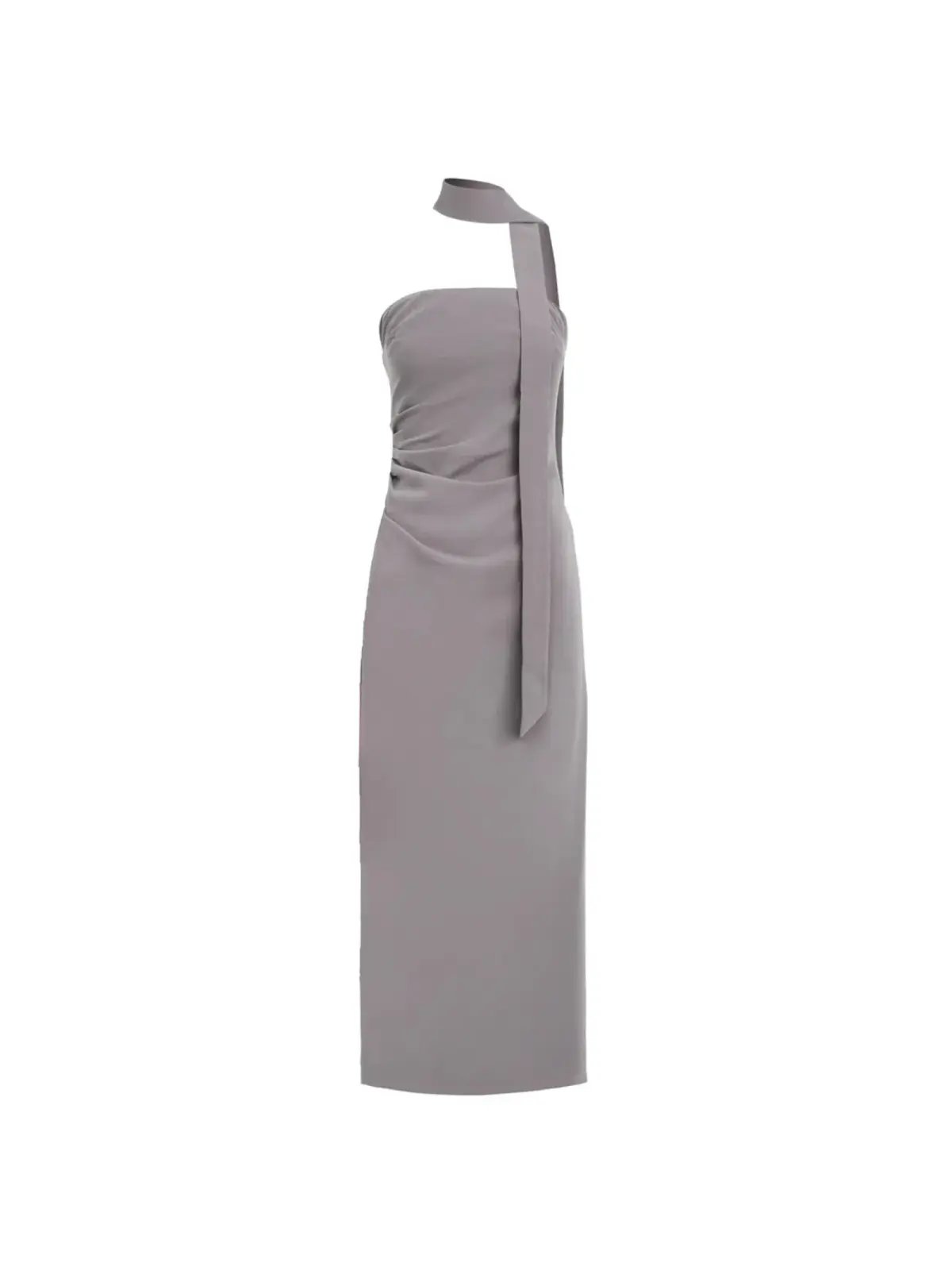 Kookai Koko Scarf Dress in Charcoal Size 36 / AU 8 photo 4