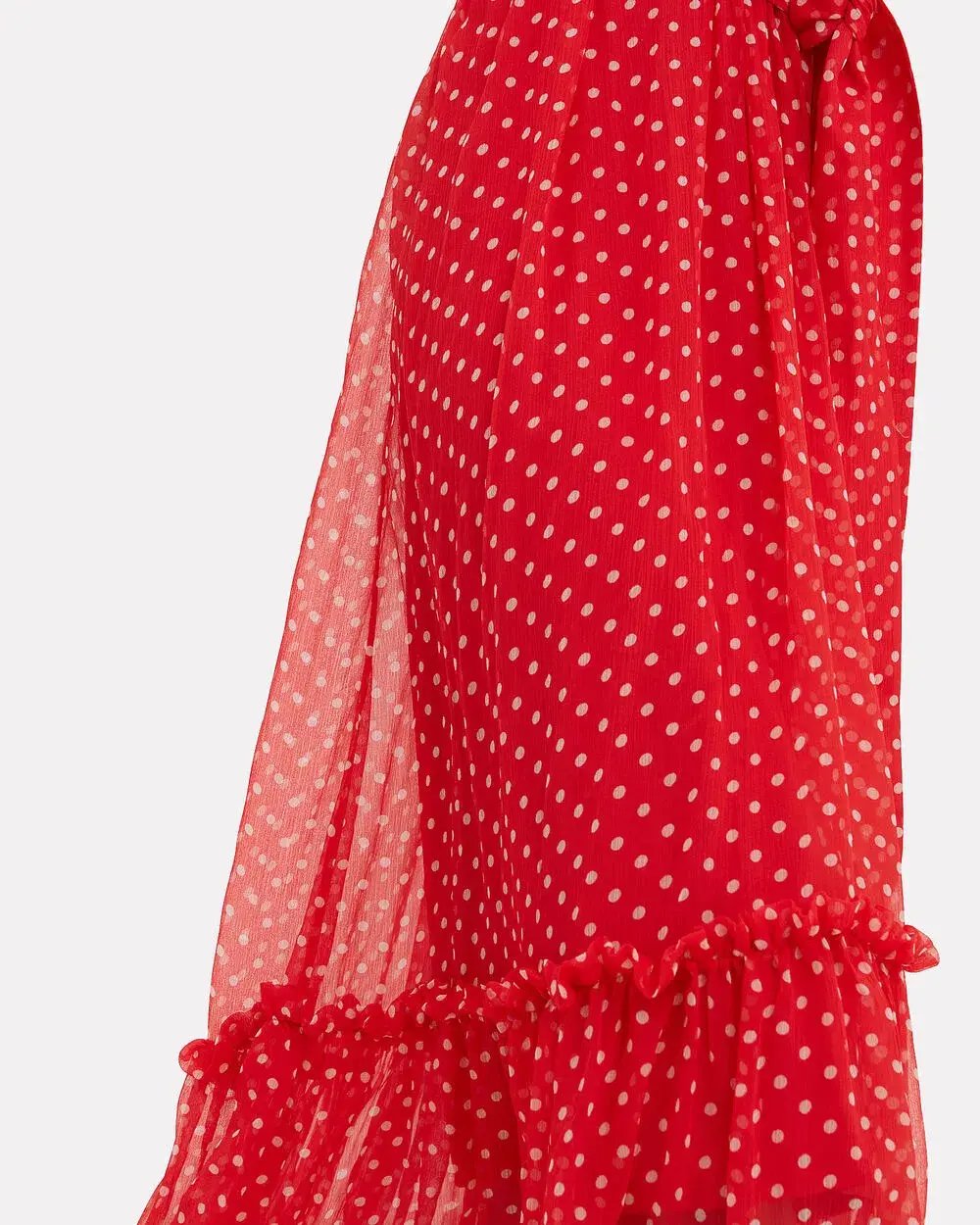 Zimmermann Ninety-Six Swing Red Polka Dot Dress Size 0 / AU 8 photo 4