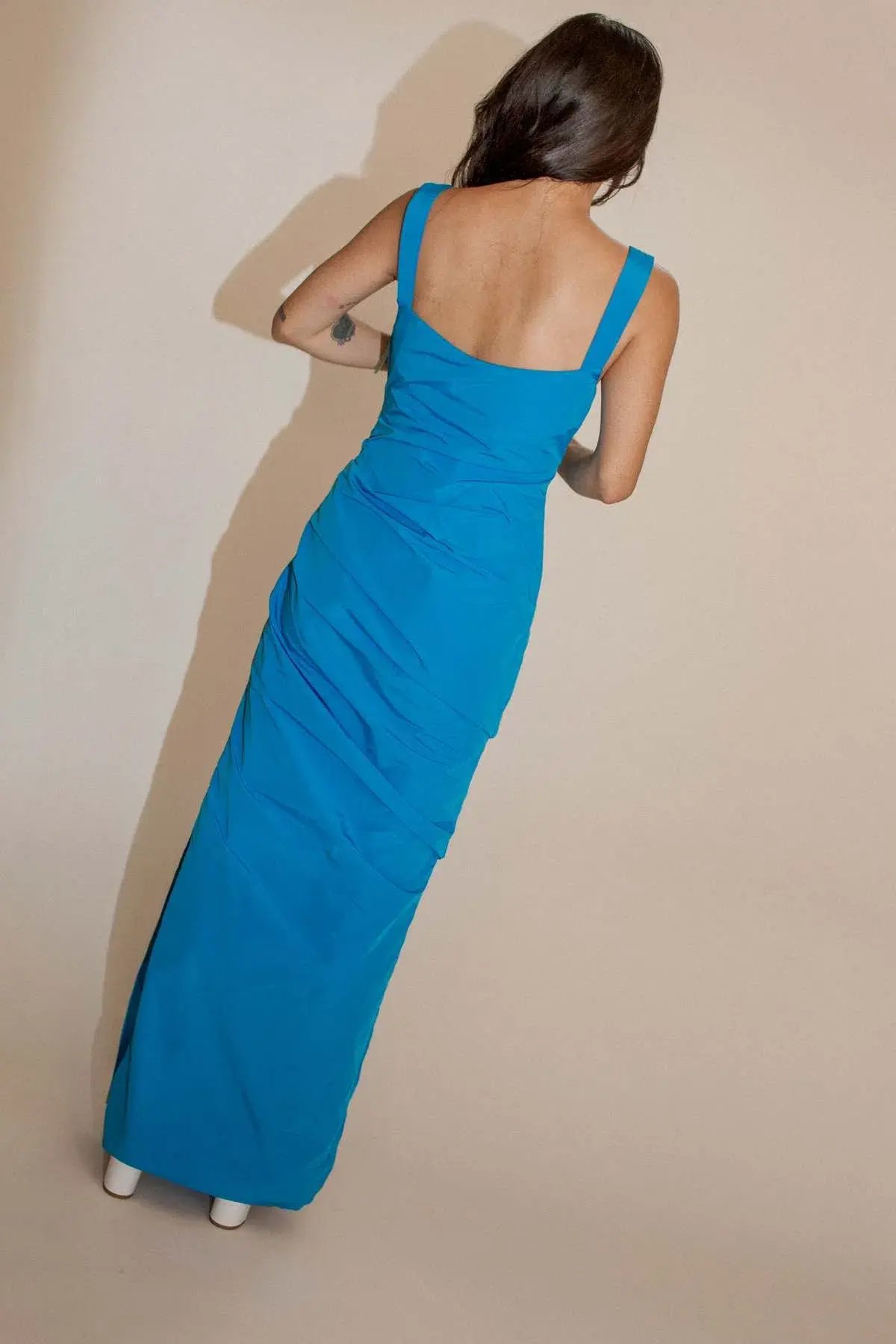 Paris Georgia Raf Dress Blue Size 10 photo 3