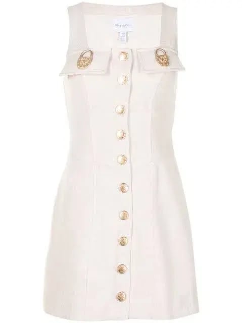 Alice McCall Queenie Mini Dress Creme Size 8 photo 4