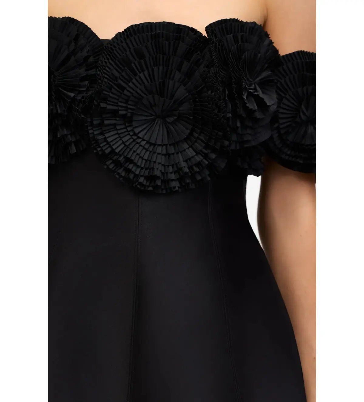 Acler Trusley Mini Dress Black Size 14 photo 4