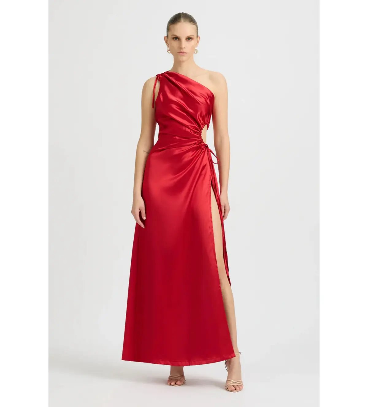 Sonya Moda Nour Maxi Dress in Red Size AU 12 photo 2