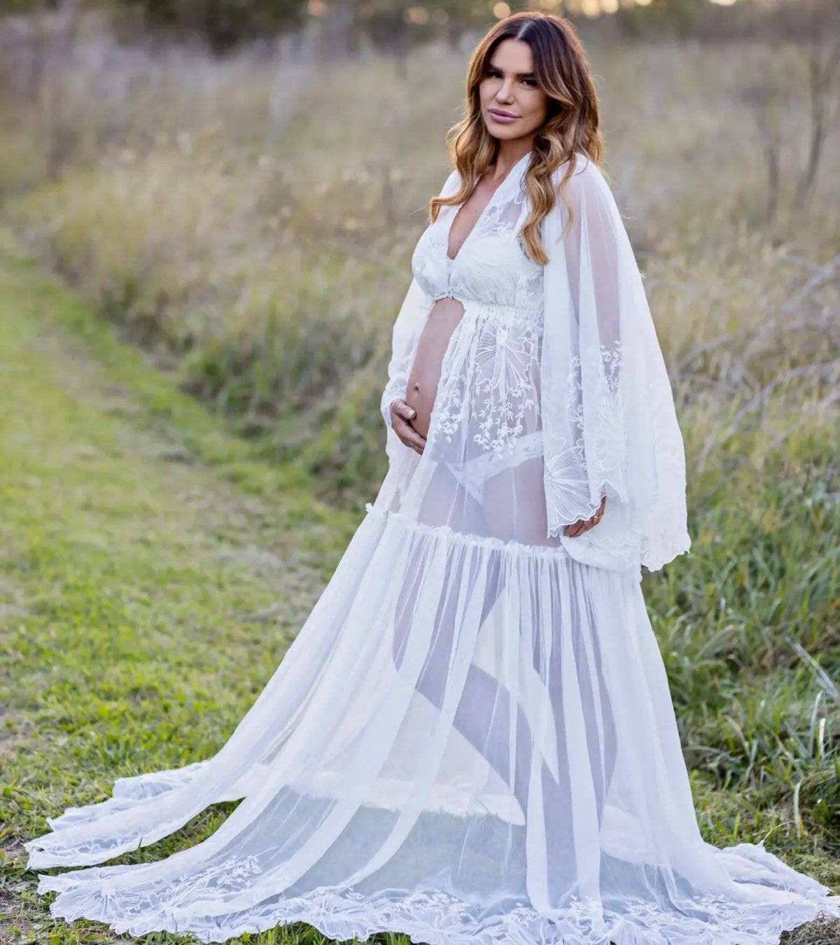 We Are Reclamation Bloom Where You Are Gown White One Size photo 3