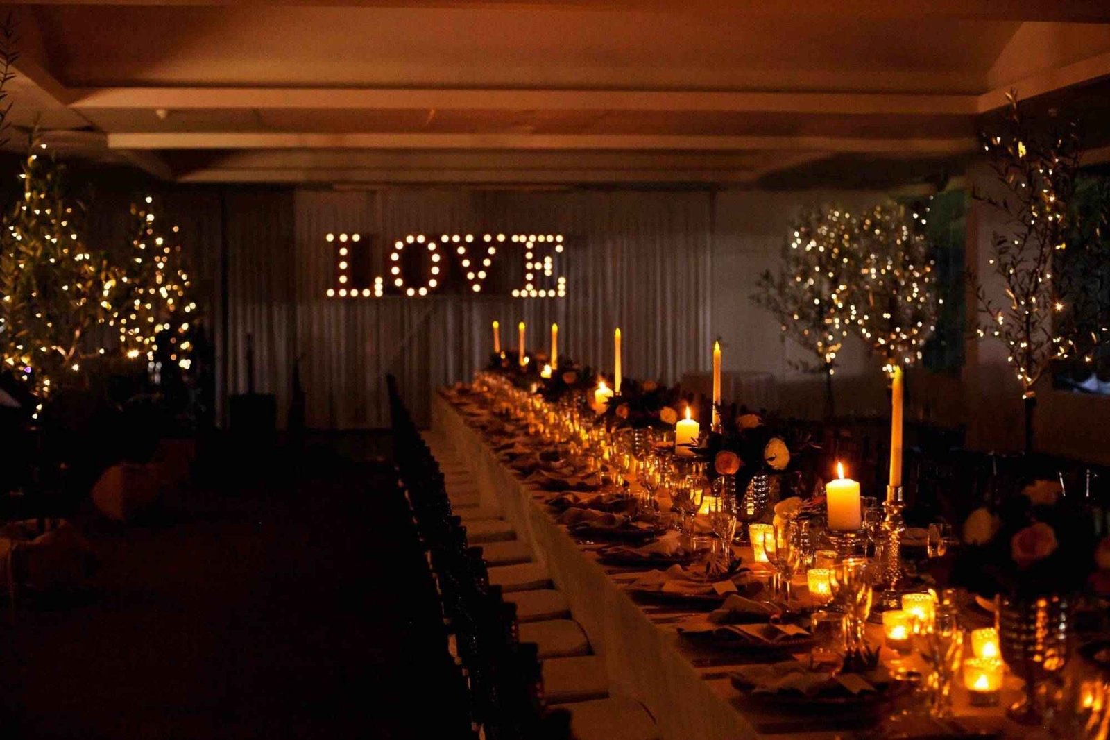 Gold LOVE Marquee Letter Lights (LED) photo 2