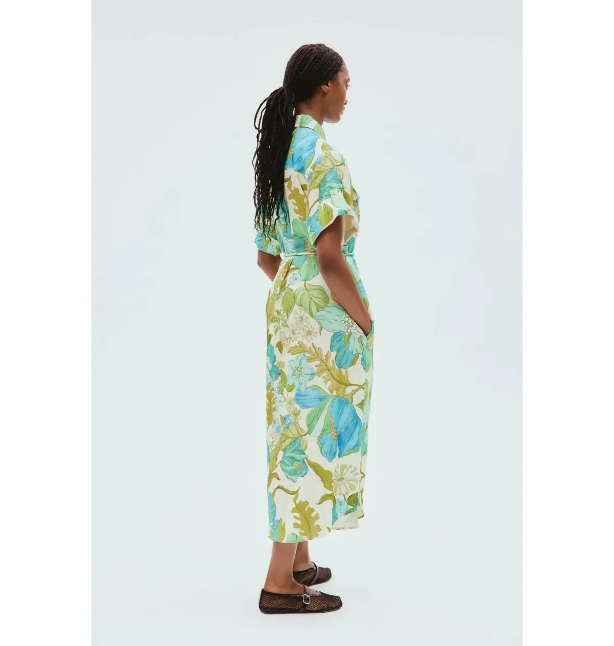 Alemais Janis Shirtdress in Print Size AU 8 photo 4