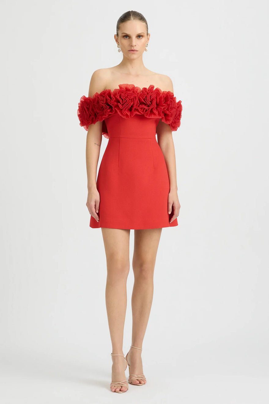 Sonya Nahla Mini Dress - Sorrento Red photo 4