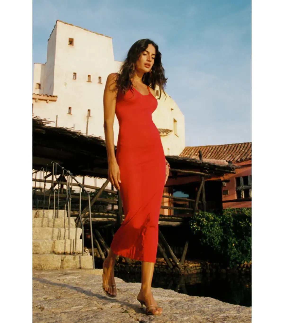 Asta Resort Delilah Maxi Dress Rossa Size Small / AU 8 photo 3