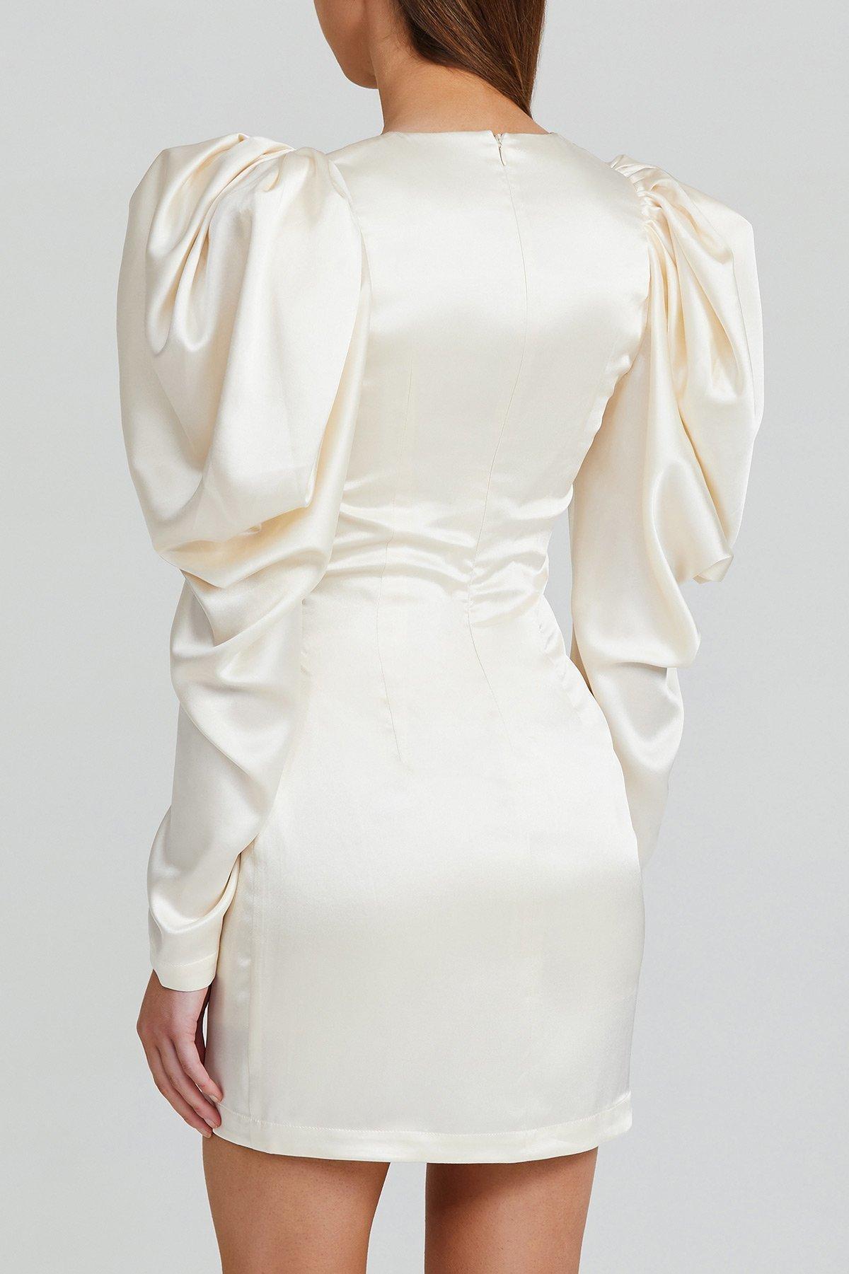 Alcer Irwin Dress Eggshell Size 6 photo 7