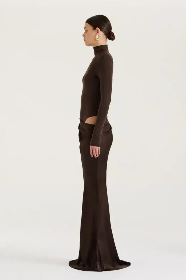 Henne Soraia Brown Size 8 photo 2