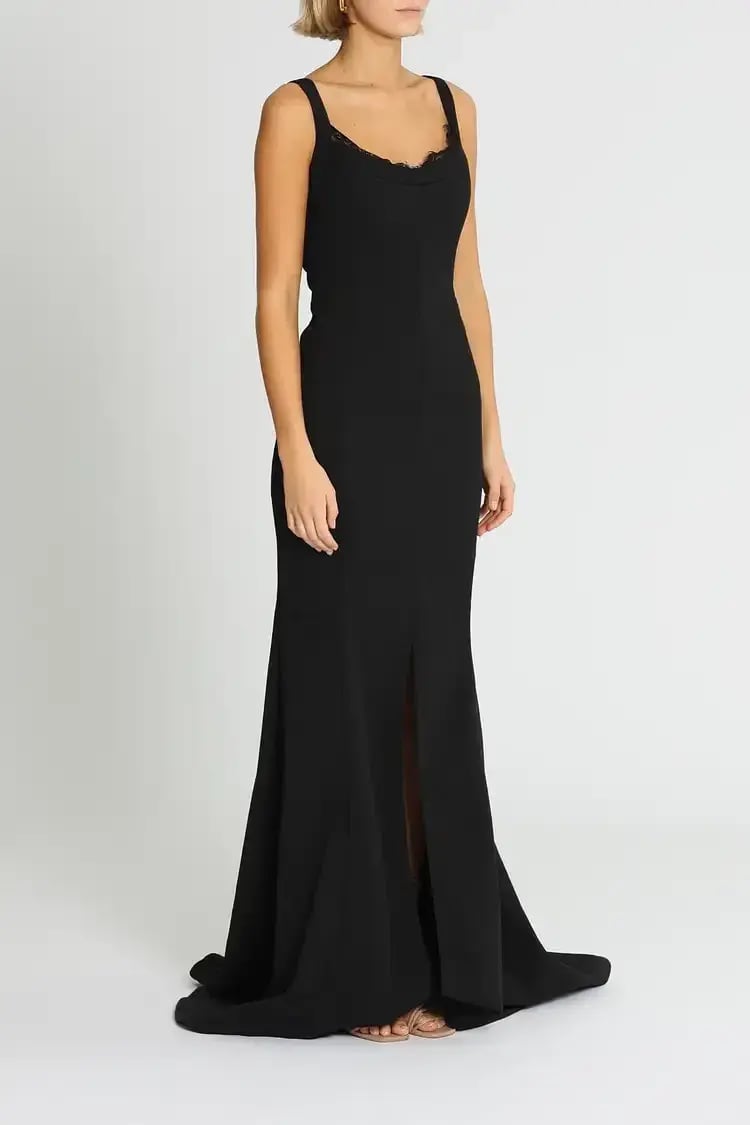Grace and Hart Calliope Gown in Black Size 12 photo 2
