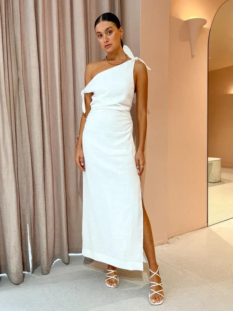 Sir The Label Bettina Off Shoulder Dress  White Size 0 / AU 6 photo 2