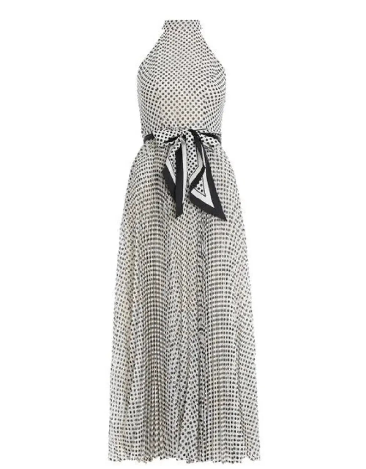 Zimmermann Super Eight Picnic Dress Polka With Scarf Size 3 AU 12-14 photo 2