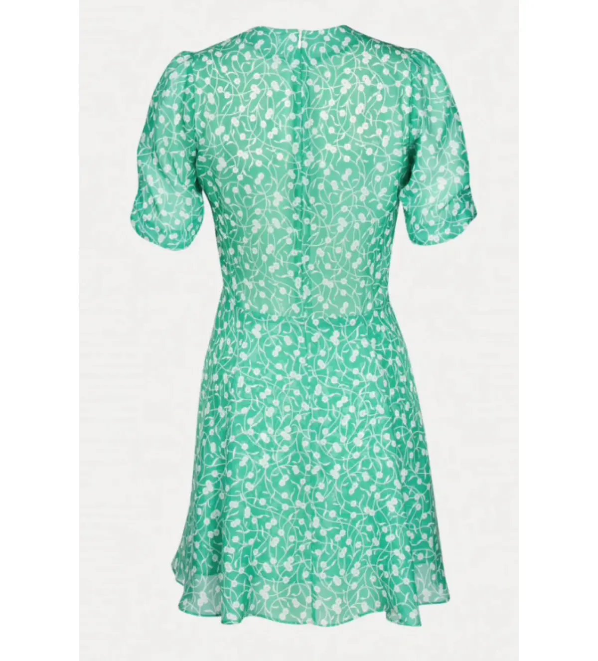 Realisation Par Ozzie Poison Ivy Silk Mini Dress Size 10 photo 4